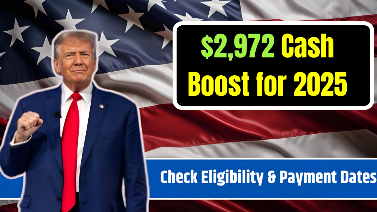$2,972 Cash Boost
